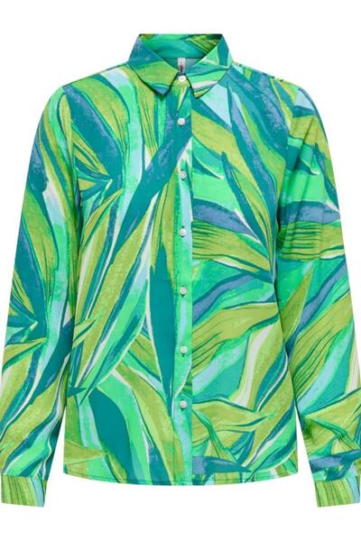 ONLY Onlating Life - Poly Remesek Sleeve T-Shirt Aop