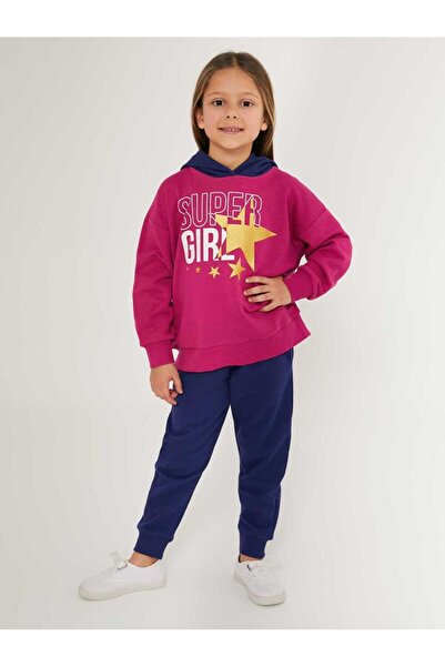 ROLY POLY Σετ αθλητικής φόρμας για κορίτσια 2-7 ετών - Λιλά 2-3 ετών