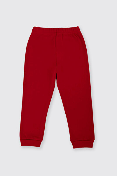 Panço Yenidoğan Yılbaşı Konseptli Kırmızı Pijama Takımı