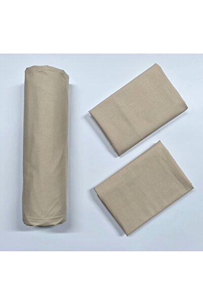 pınarhome collectıon New Season - 100% Organic Cotton, Soft Sand and Elastic Crossbody+Pillow Cover Corner Depth 28-30 cm