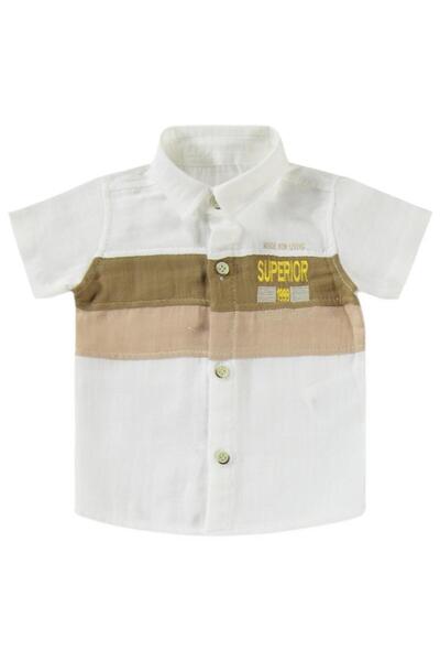 Concept. Concept Muslin Shirt and Shorts 3-Piece Set 6-18 Months - Beige6-9 Months