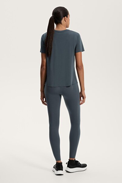 Oysho Mikro delikli teknik kısa kollu tişört