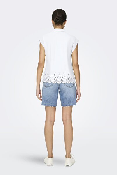 ONLY ONLLOU LIFE EMB С/С СОРОЧКА PTM BEYAZ