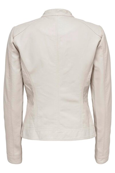 ONLY ONLBANDIT FAUX ΔΕΡΜΑΤΙΝΟ BIKER OTW NOOS ΚΡΕΜΑ