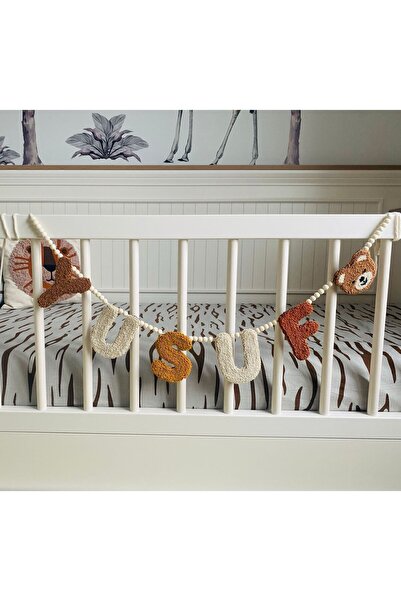 Duygunun Keçe Tasarımı 5 harf Çocuk ve Bebek Odası Punch Kişiselleştirilebili...