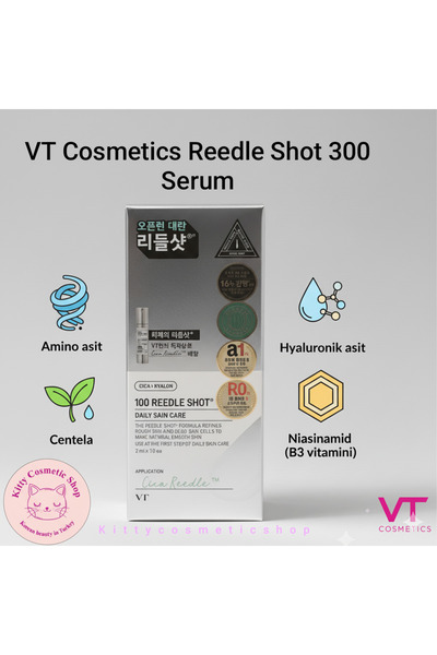 VT COSMETICS Reedle Shot 100 Güçlendirici Serum(10 adet X 2 ML)