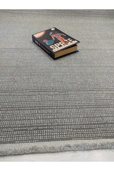 Badelya Home Gri İskandinav Üst Kalite Bukle Yumuşak Minimalist Salon Koridor Mutfak Çocuk Oturma Odası Halısı