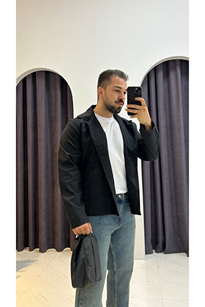 MERVENS Düğmeli Boxy Kalıp Trençkot Ceket