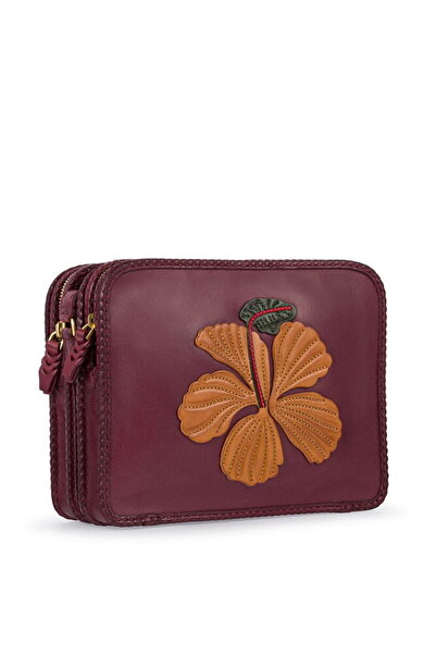 GÖN Hand Made Purple Women's Crossbody Bag Cem