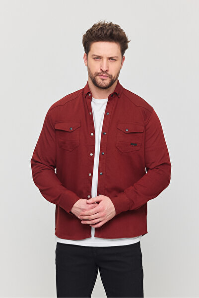 YXC Великий розмір Slim Fit Чоловіча джинсова сорочка Керет 5XL РОЗМІР 110-115 КІЛО підходить для