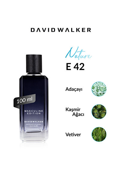 David Walker E42 Manuel 100 ml Erkek Parfüm | Nature