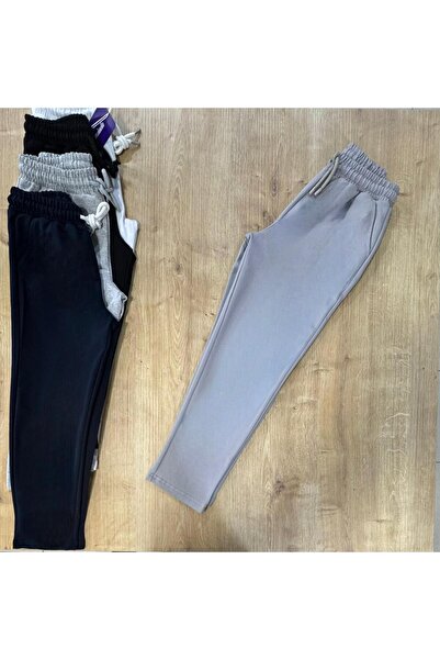 DEMOİSELLE Elastic Comfortable Cut Pocketed Boys and Girls Unisex Sweatpants