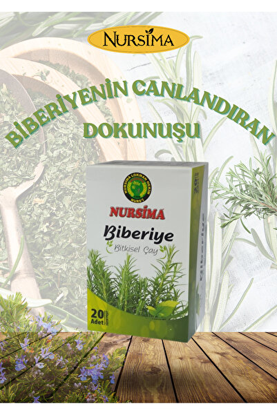 Nursima Natural Rosemary Tea Herbal 20 Filter Bags