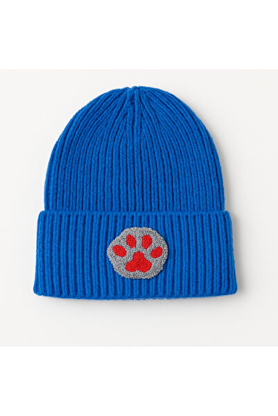 byebruketenci Blue Animal Punchi - Wool Beret Cat Dog Paw Christmas Gift