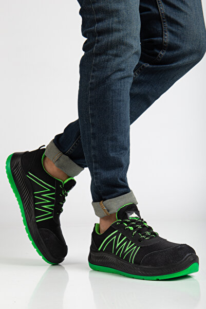 e&e Botsan S1 CE Kompozit Burunlu Spor İş Ayakkabısı Yazlık Yarım Ortopedik Spor İş Güvenlik Ayakkabısı