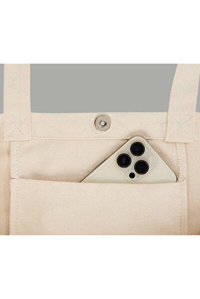 Ketebe Krem Oku Çanta - Kolektif