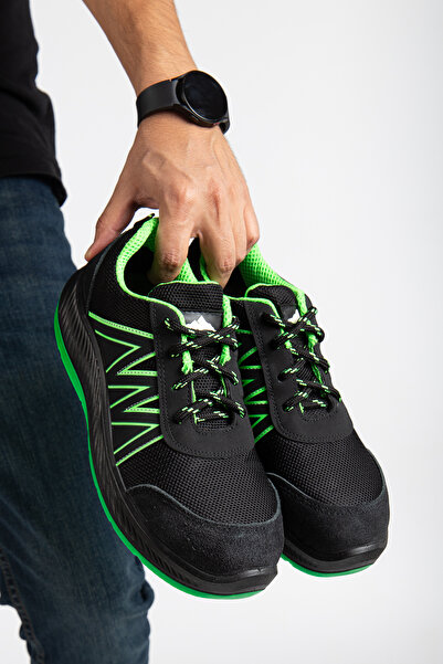 e&e Botsan S1 CE Kompozit Burunlu Spor İş Ayakkabısı Yazlık Yarım Ortopedik Spor İş Güvenlik Ayakkabısı