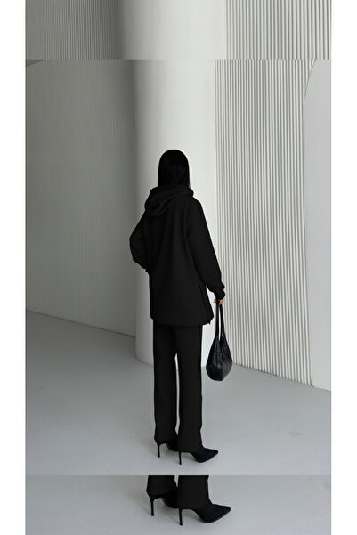 moda paketi Σετ μαντίλας σε σχήμα καρότου, υφασμάτινο φούτερ και παντελόνι για καταδύσεις