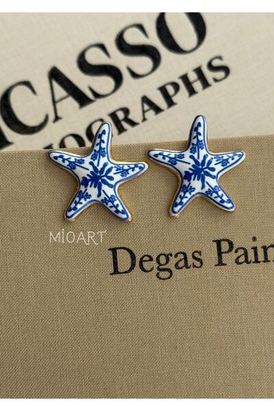 MioArt Deniz Yıldızı Özel Tasarım Küpe