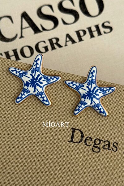 MioArt Deniz Yıldızı Özel Tasarım Küpe