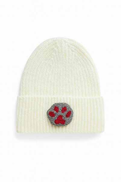 byebruketenci Beretă de lână crem deschisă pentru copii și adolescenți de lux...