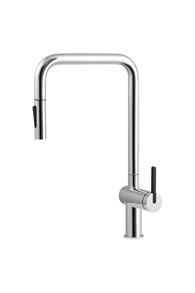 DEANTE - MOMI-U Krom-Çekme Spiralli Mutfak Bataryası