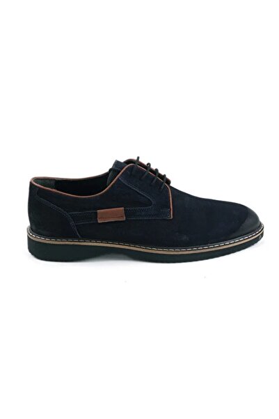 Morven Ανδρικά αθλητικά παπούτσια Navy Blue Seasonal Casual Nubuck