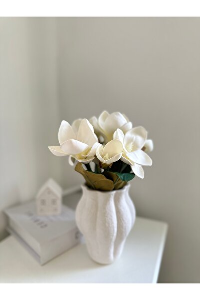 Çiçek Beyaz Manolya Demeti 7 li
