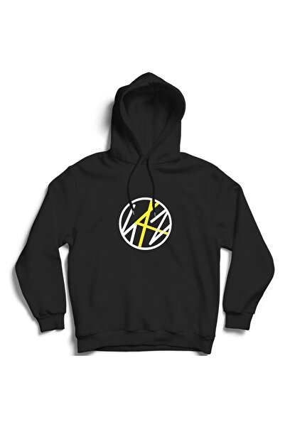 The Fame Stray Kids, žuto-beli logo, K-Pop Sa kapuljačom dukserica sa kapuljačom