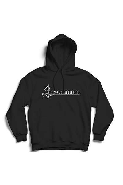 The Fame Insomnium Font Rock Metal Muzički Bänd Sa kapuljačom Dukserica