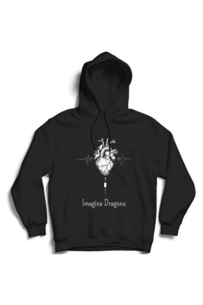 The Fame Imagine Dragons - Hanorac cu glugă pentru trupa rock metal