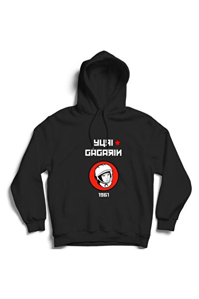 The Fame Jurij Gagarin 1961. Astronaut - Svemirska Sa kapuljačom majica sa ka...