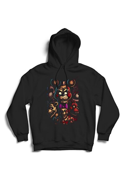The Fame Five Nights at Freddy's, Strašno, Fnaf, 5Naf, Igra, Dukserica sa kap...