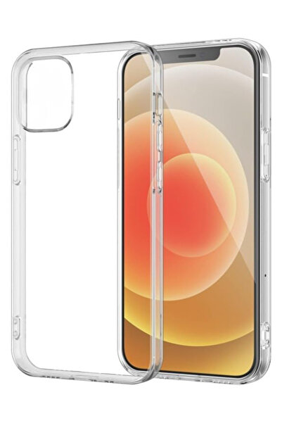 Nezih Case Apple iPhone 12 Compatible Soft Flexible 3D Super Transparent Silicone Case
