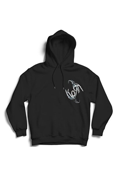 The Fame Korn Hands Logo - Rock Metal Sa kapuljačom Dukserica