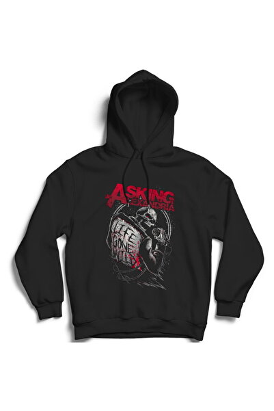 The Fame Asking Alexandria V3 - rok metal muzički bend Sa kapuljačom dukserica