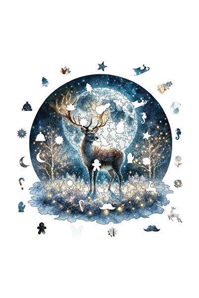 WePuzzleUp Ahşap Puzzle - Yıldız Tozu - 260 Parça, 29x30 cm