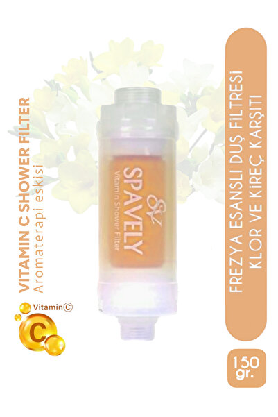 Genel Markalar Spavely Duş Filtresi Frezya Çiçeği Esanslı - Klor ve Kireç Kar...