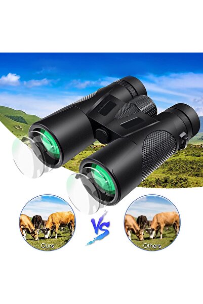 LEBLOU D-Optics Professional 12x42 HD Binoculars Package, BAK-4 Prism FMC Lens, with Tripod and Accessories