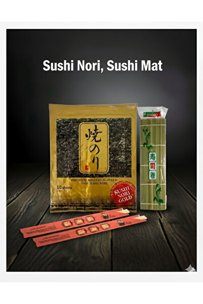 NETTENYOLLA Sushi Nori Yosunu Sushi Matı , / Suşi Seti