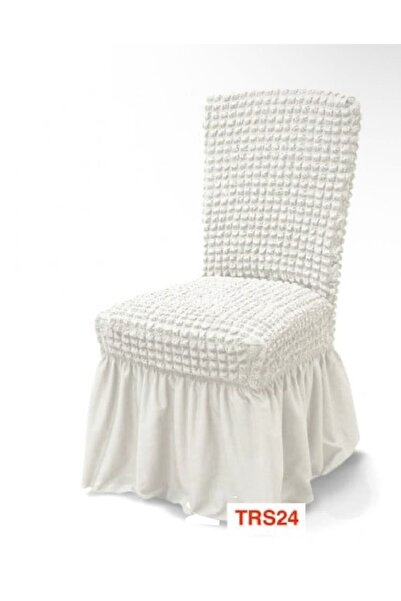 Gold Vitray Huse Premium Elastice pt Scaun Alb