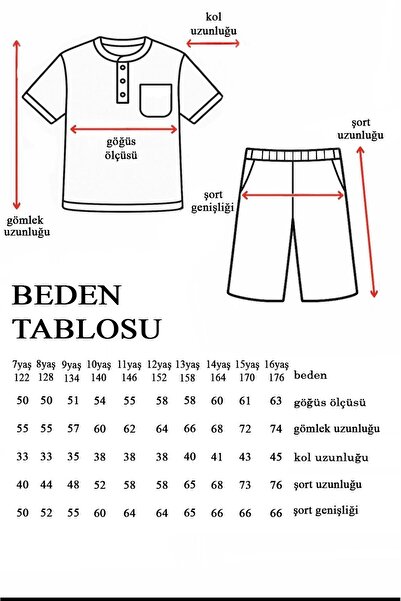 HN HNT TEKSTİL Muslin Boy's Set