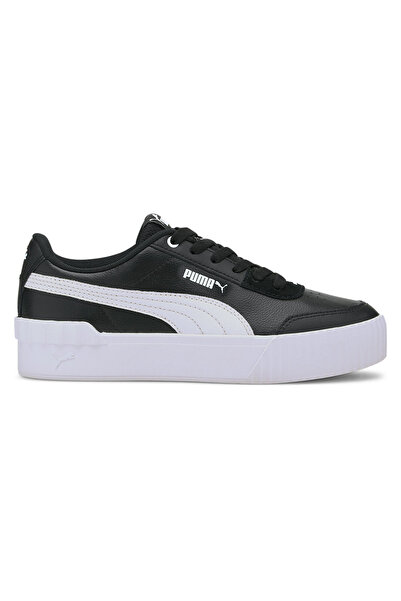 Puma Pantofi negri pentru femei Carina Lift, stil casual 37303106