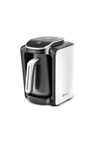 Karaca Hatır Neo-S Sütlü Türk Kahve Makinesi 5 Fincan Kapasiteli Porcelain White