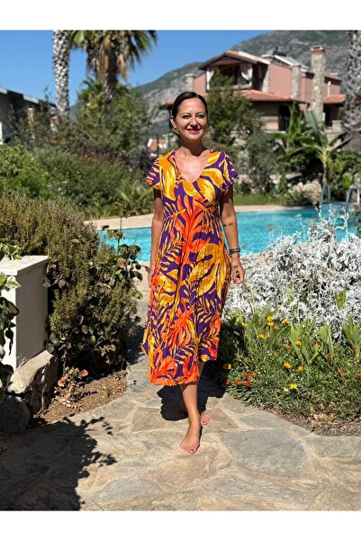 Punta Otantik Pss12219 Viscose Magic Dress