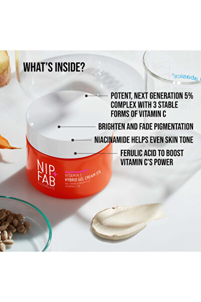 NIP+FAB Vitamin C Fix Hybrid Gel Cream 5% 50ml