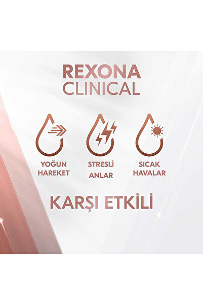 Rexona Clinical Protection Kadın Stick Deodorant Shower Clean 45 ml x2
