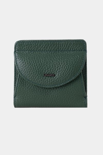Grande 2833 Hakiki Deri Elegance Mini Kadın Cüzdanı Timsah Yeşili