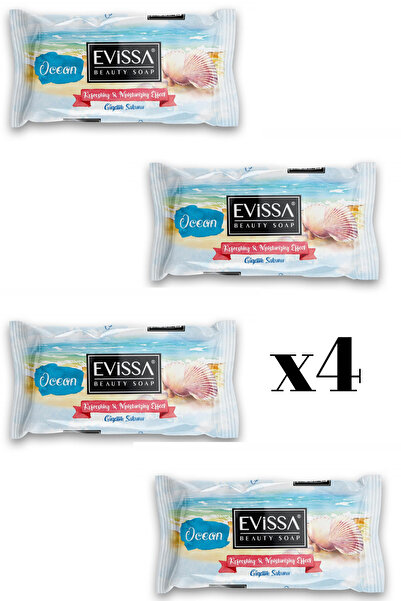 Evissa Pachet promo 4x bucati sapun solid Evissa, Ocean, 100 gr