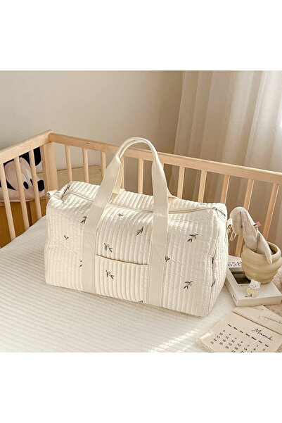 movokbaby حقيبة أوليفر كبيرة من البوليستر للأمهات وحقائب تخزين حفاضات الأطفال...